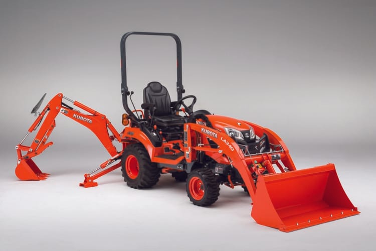 BX23S Tractor/Loader/Backhoe – Industrial Tires