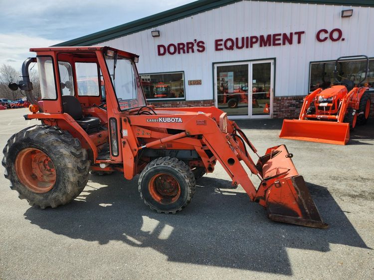 1999 Kubota L3710HST with Cab & Loader